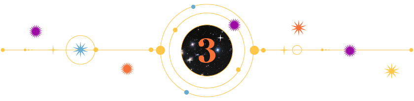 Significado del número 3: la creatividad y la expresión