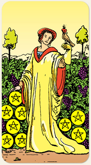 Nine of Pentacles