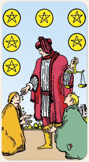 Six of Pentacles