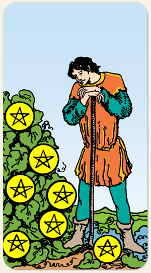 Seven of Pentacles